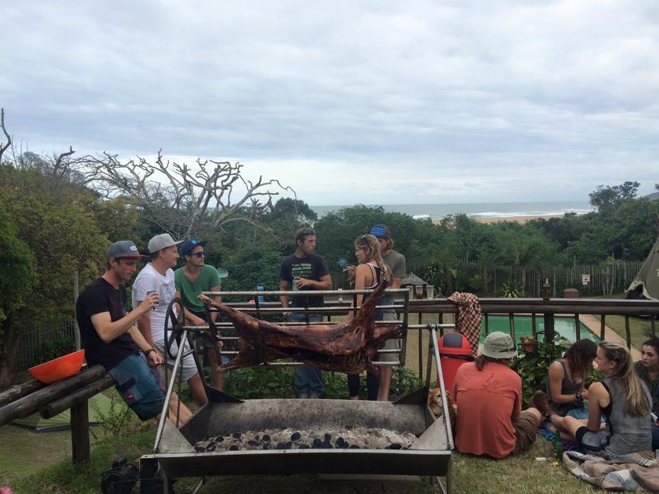 Sensayuma Backpackers Hostel Tugela Mouth Kültér fotó